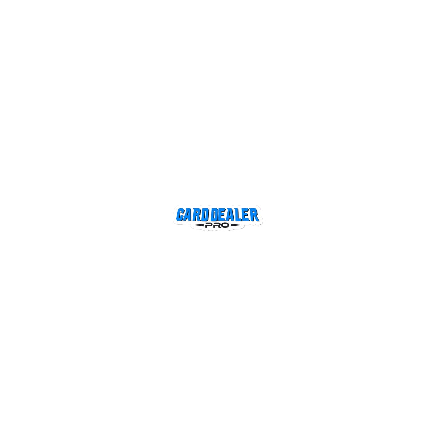Card Dealer Pro Bubble-Free Stickers