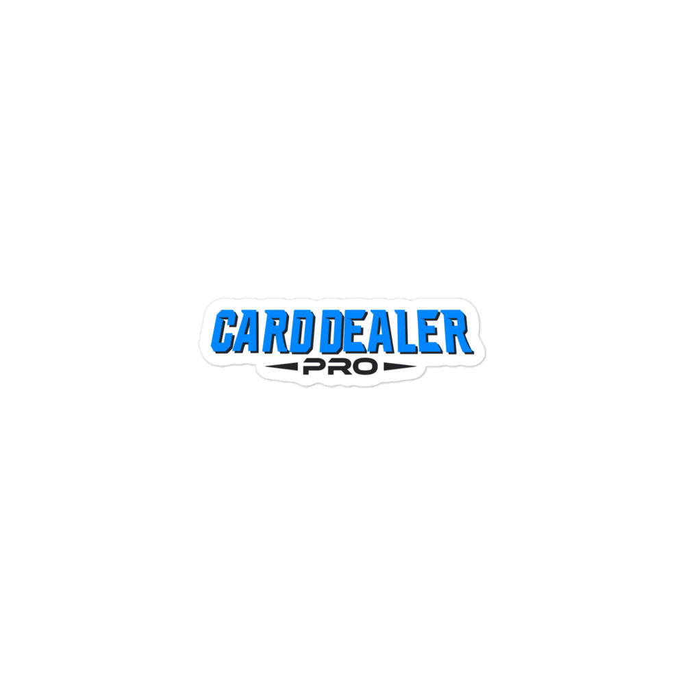 Card Dealer Pro Bubble-Free Stickers