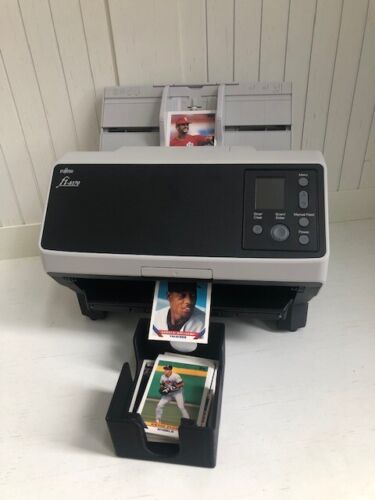 Card Scanner Riser & Card Catch Bin