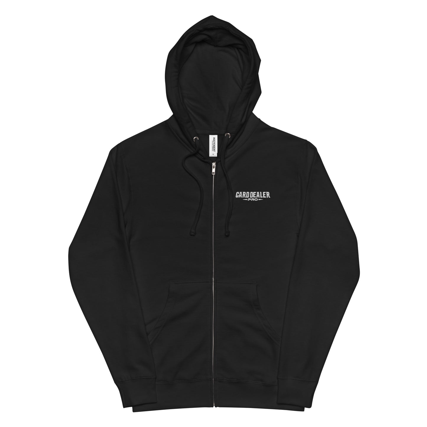 Card Dealer Pro Unisex Fleece Zip-up Hoodie