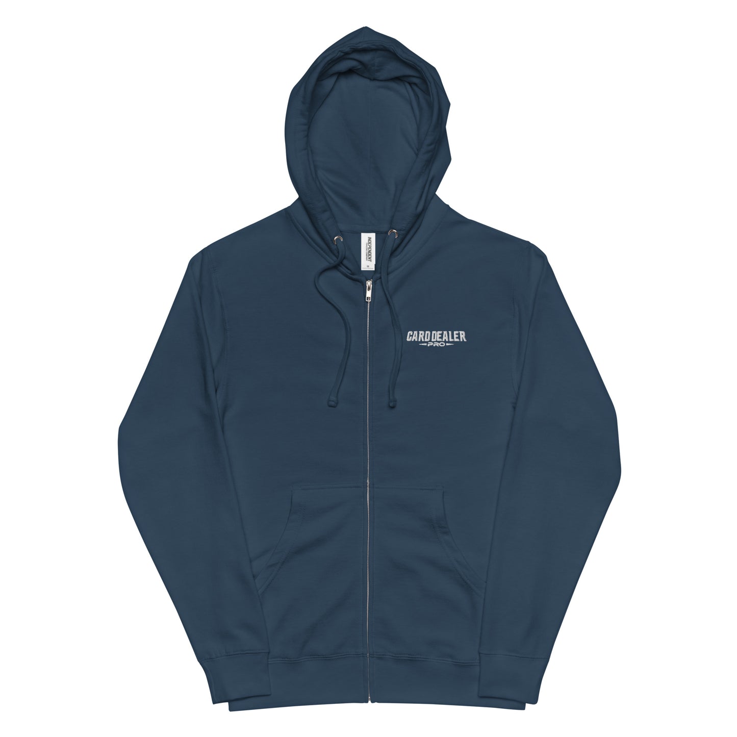 Card Dealer Pro Unisex Fleece Zip-up Hoodie