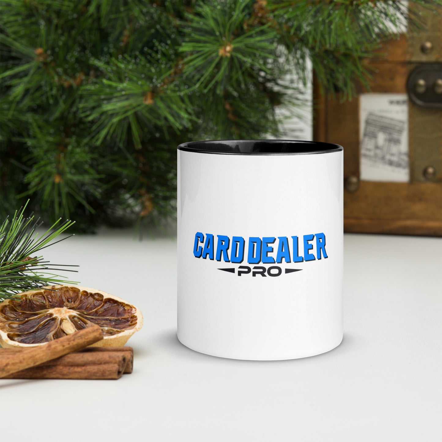 Card Dealer Pro Mug with Color Inside