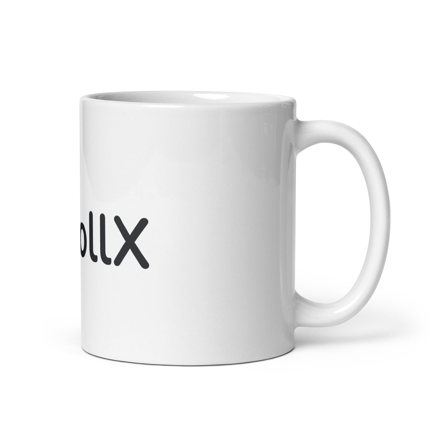 CollX White Glossy Mug