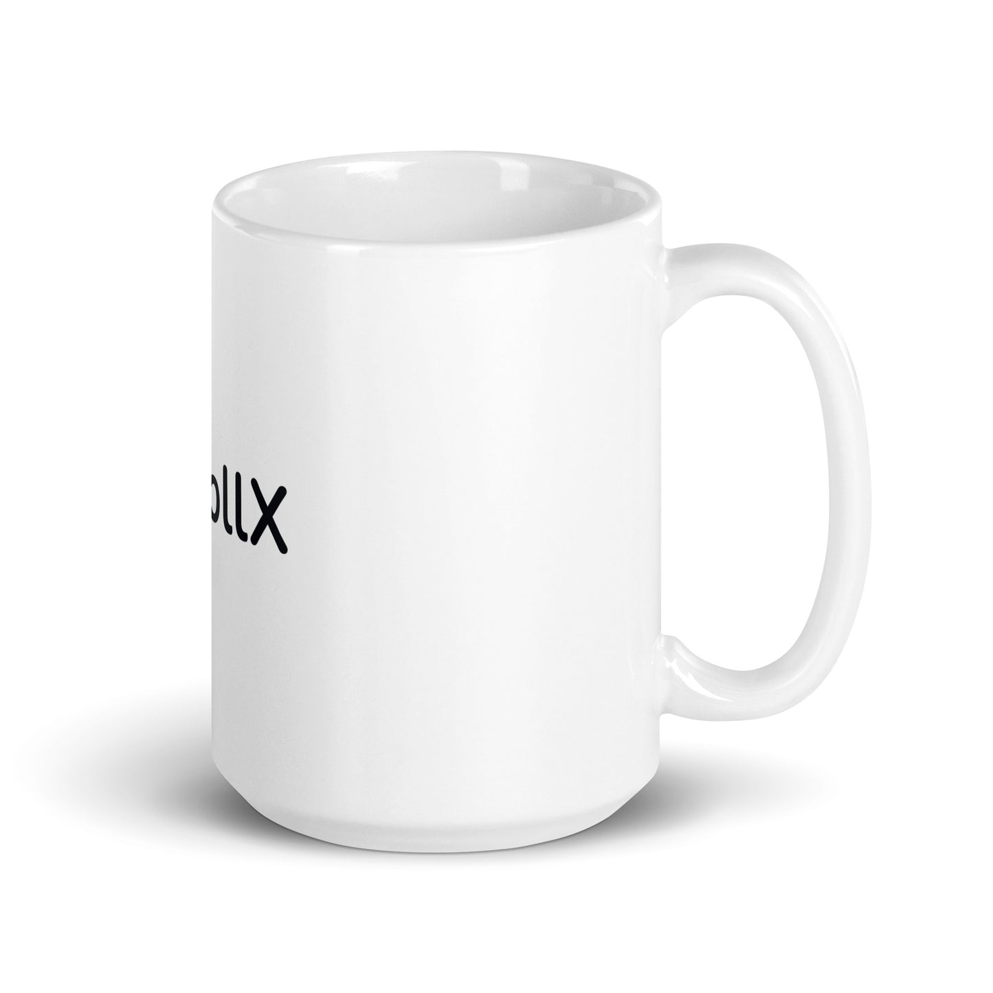 CollX White Glossy Mug