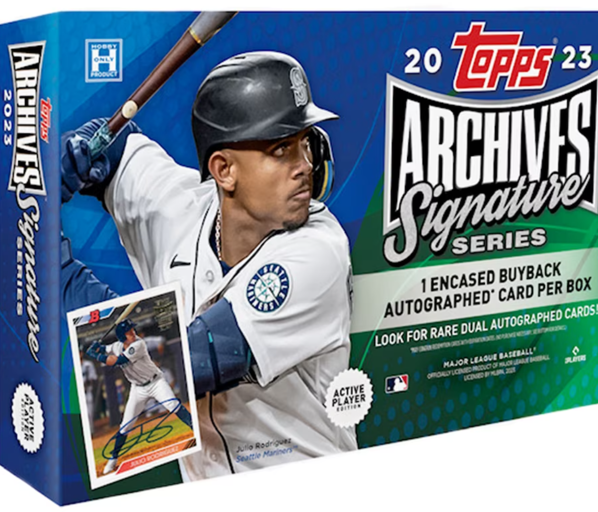 2023 Topps Archives Signature Series Active Players Edition Factory Sealed Hobby Box